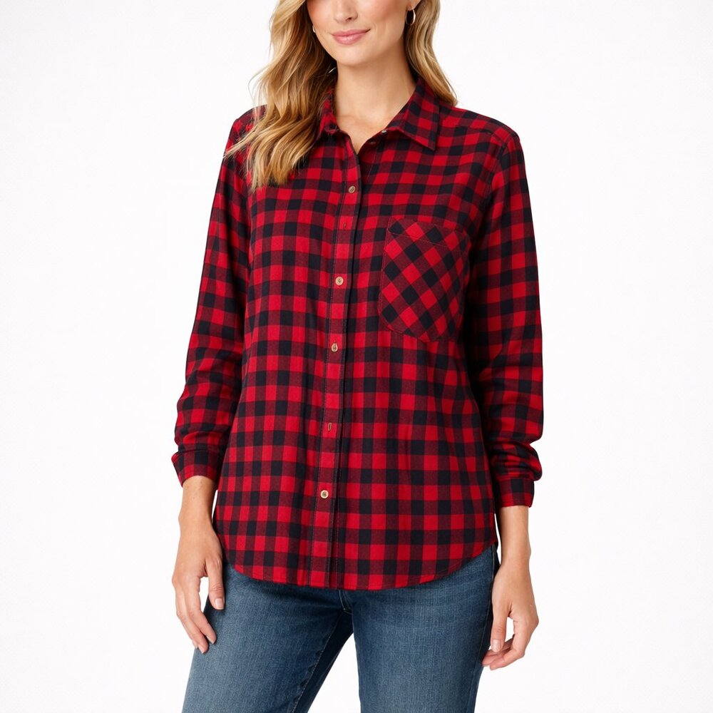 Picket and Post Long Sleeve Button Up Shirt Size S
